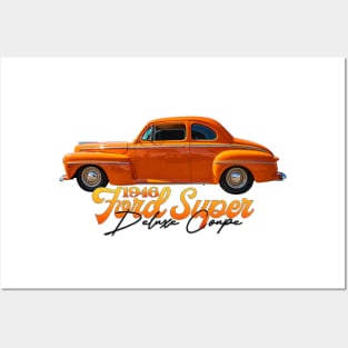 1946 Ford Super Deluxe Coupe Posters and Art